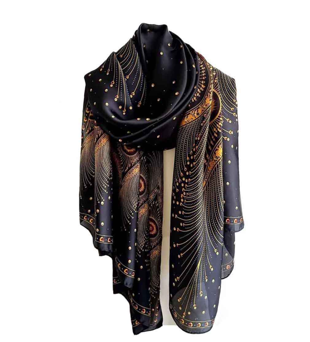 xyueanlo SR-053 Satin Royale Scarf - View 1